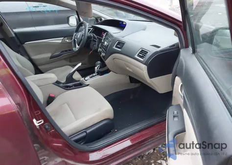 2013 Honda Civic Ex z USA, uszkodzony, nr VIN 2HGFB2F89DH510945